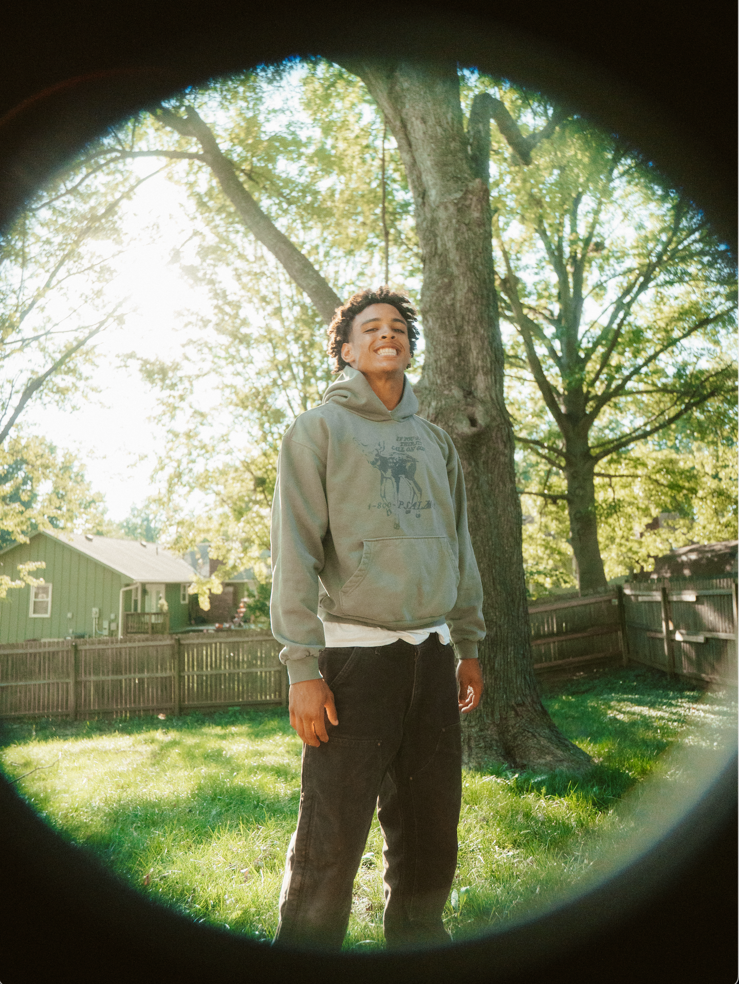 'CALL ON GOD' Ash Grey Hoodie