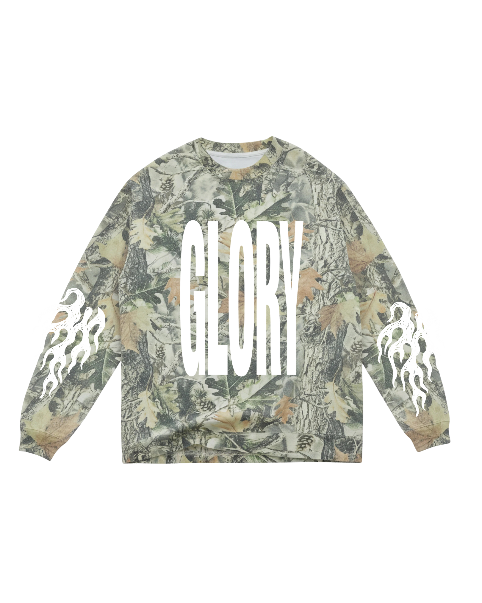 'GLORY' CAMO LONGSLEEVE